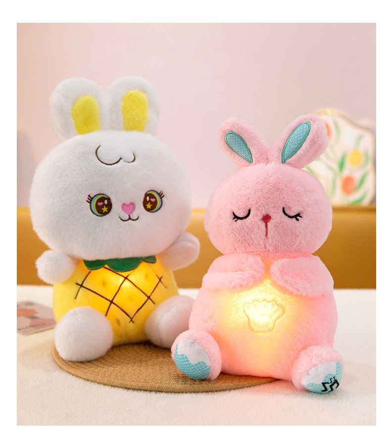 Nefes alan Ayı Su Samuru Peluş Bebek Rabubu Bebek Oyuncağı Bebek Sakinleştirici Eşlik Eden Uyku Müzikli Bebek Bebek_voghion.com
