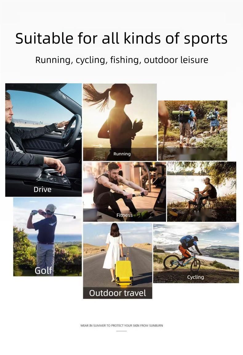 Sprin And Autumn Ski Inner Men's Outdoor Sports Runnin Mornin Exercise Gloves Windproof Touch Screen Anti-Slip_voghion.com