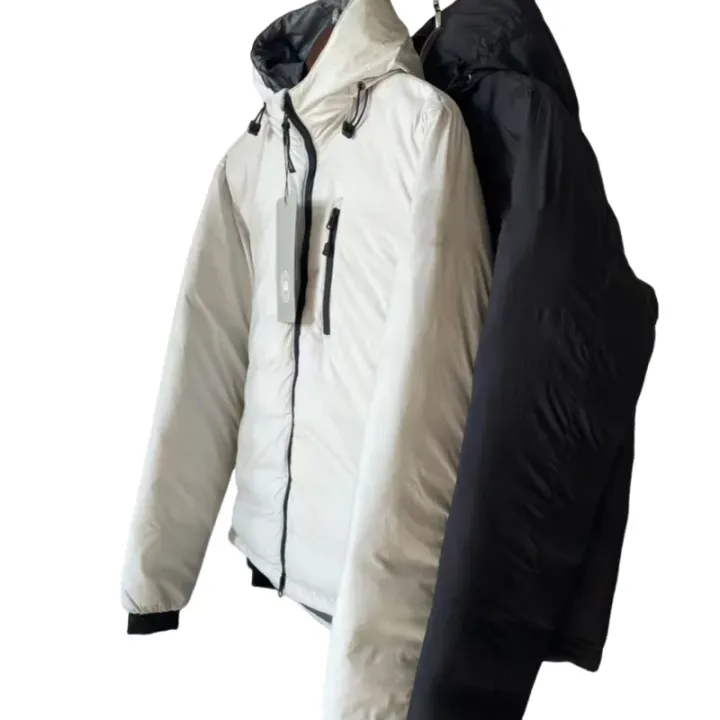 Jacke Designer Reißverschluss Herrenjacken Kapuzenente Volle Länge Wintermantel Puffer Herrenmäntel Parka Daunenweste_voghion.com