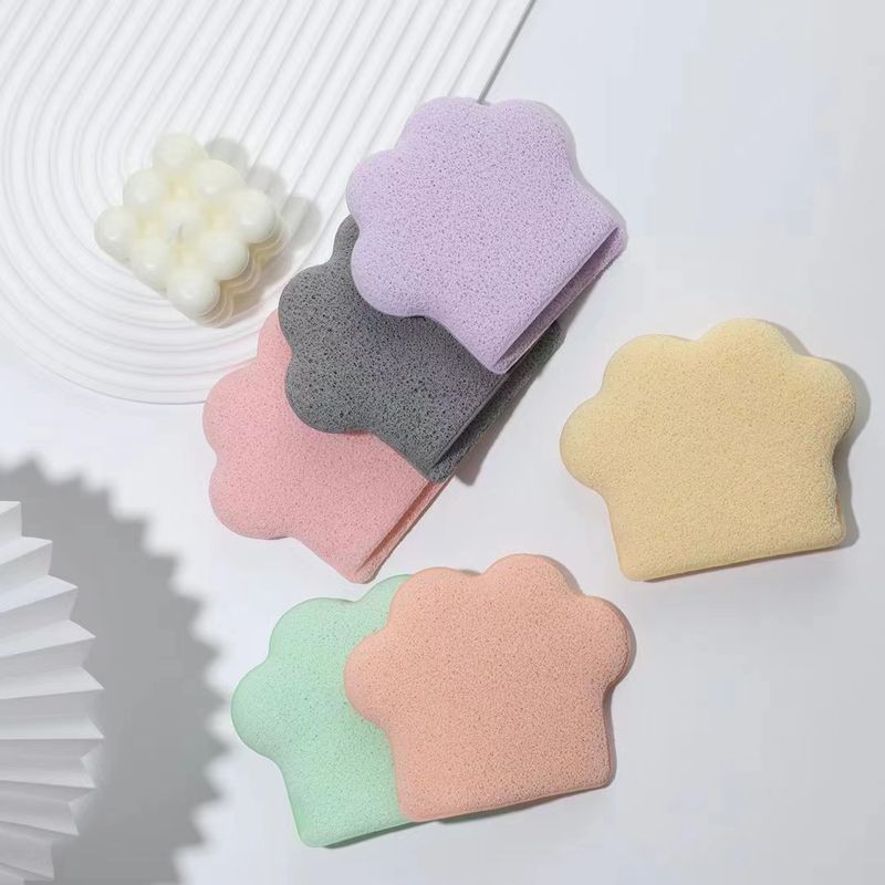 Makeup Tools & Accessories XL Cat Claw Shaped Cleansing Face Wash Foam Water Enlarged Makeup Remover Artifact Makeup Sponge Powder Puff Deep Cleansing_voghion.com