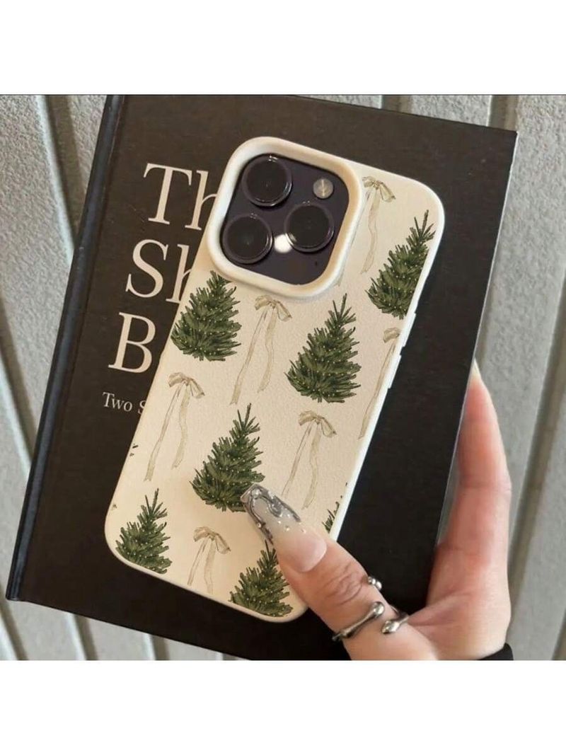 50704555550<=3 Various Christmas Tree Compatible 17 16 Phone Case 15 Pro Leather Texture 14 Cross-Border 13 Holiday_voghion.com