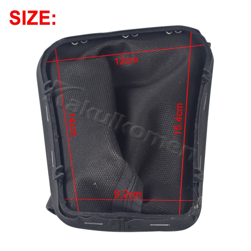 Car Gear Stick Manual Shift Black Leather Boot Plastic Frame For E36 3 Series 1991 1992 1993 1994 1995 1996 1997 1998_voghion.com