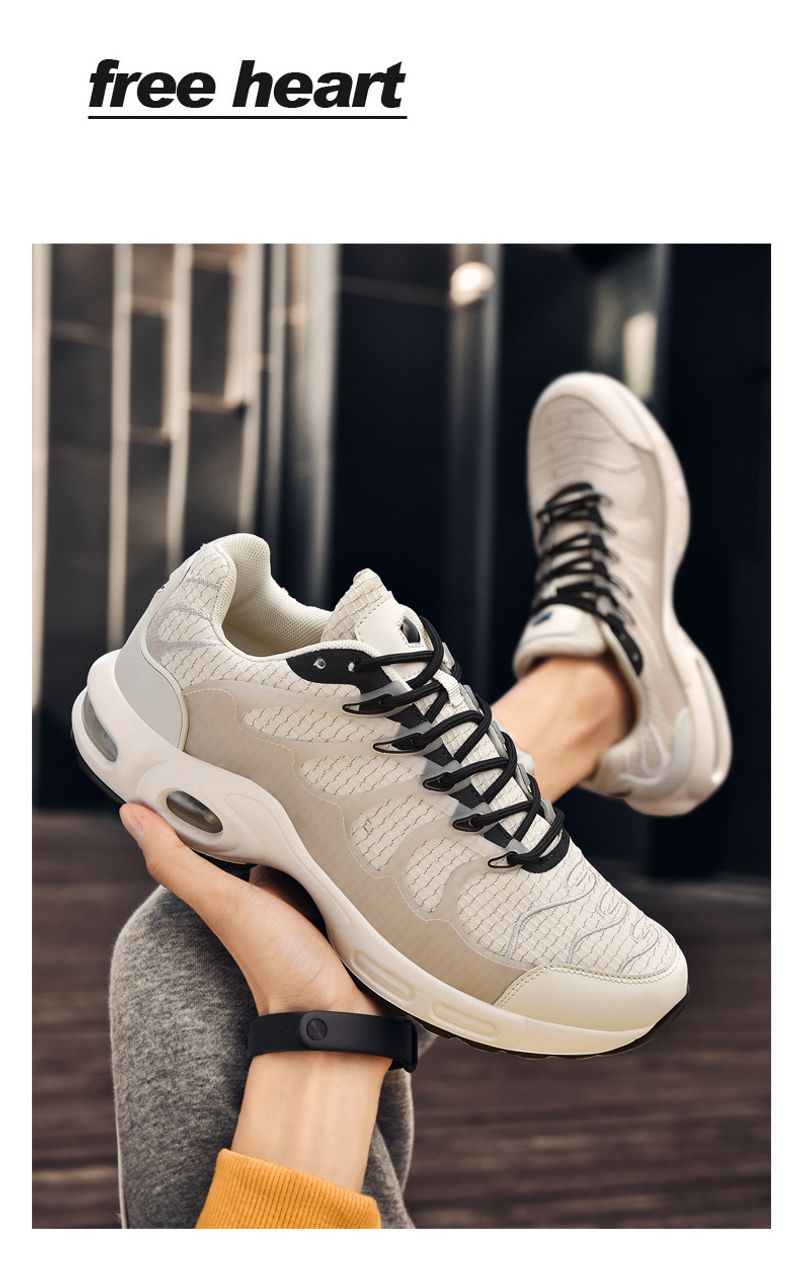2025 Sneakers for Men Cushioned Breathable Walking Tenis Casual Black Male Running Platform Shoes_voghion.com