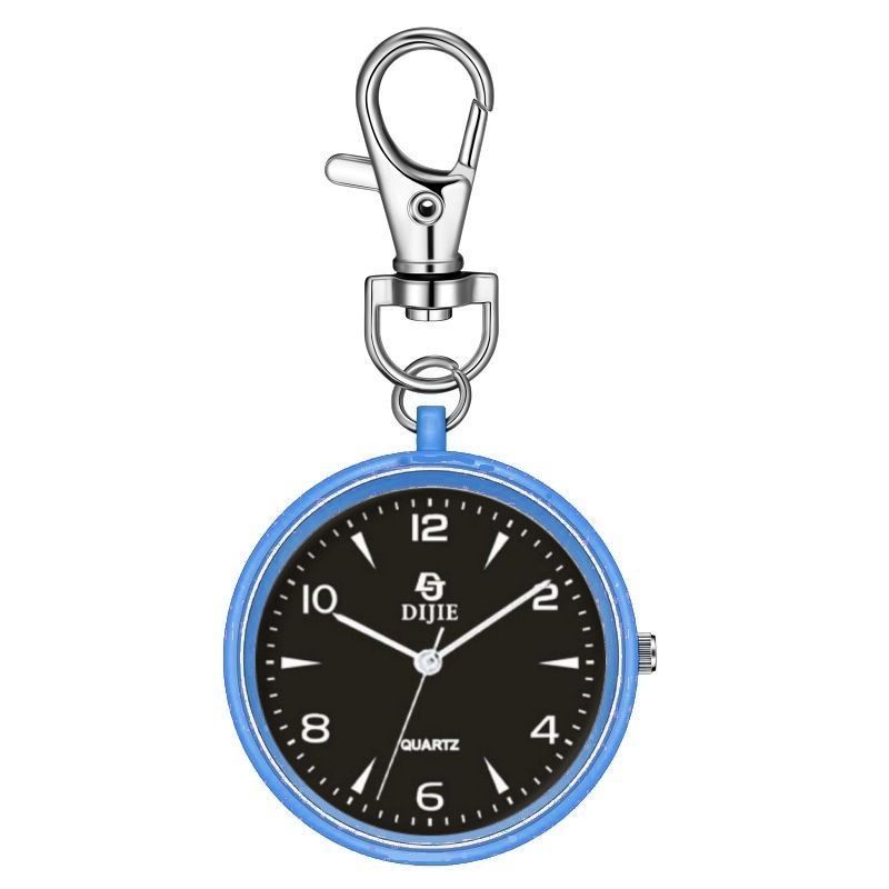 Watch Pendant Keychain hanging watch Nurse watch Clear small student pocket watch Large number quartz watch_voghion.com
