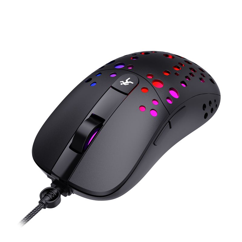 Lach RGB Glow Makro Programméierung Spillmaus 6-Knäppercher fir Luuchten auszeschalten Verschidde verkabelt Mausen_voghion.com