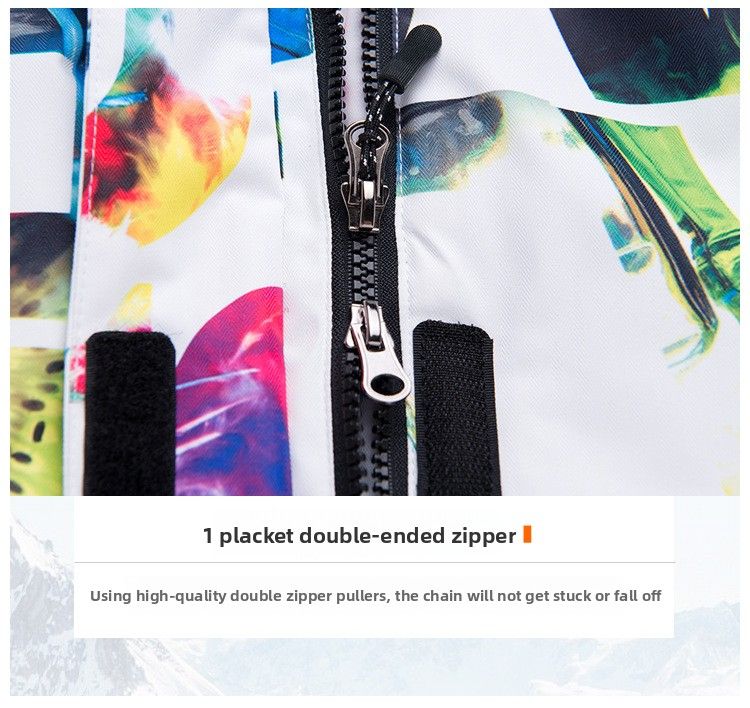 Nuova giacca da snowboard e da sci in stile coreano da donna, calda e spessa, alla moda per l'esterno_voghion.com