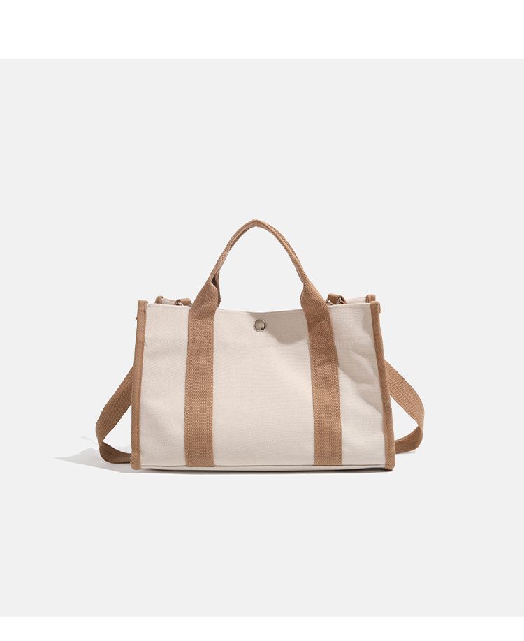 CHARHP&KEJNT Pendeltasche für Mütter, neue Handtasche, große Kapazität, Canvas, einzelne Schultertasche_voghion.com