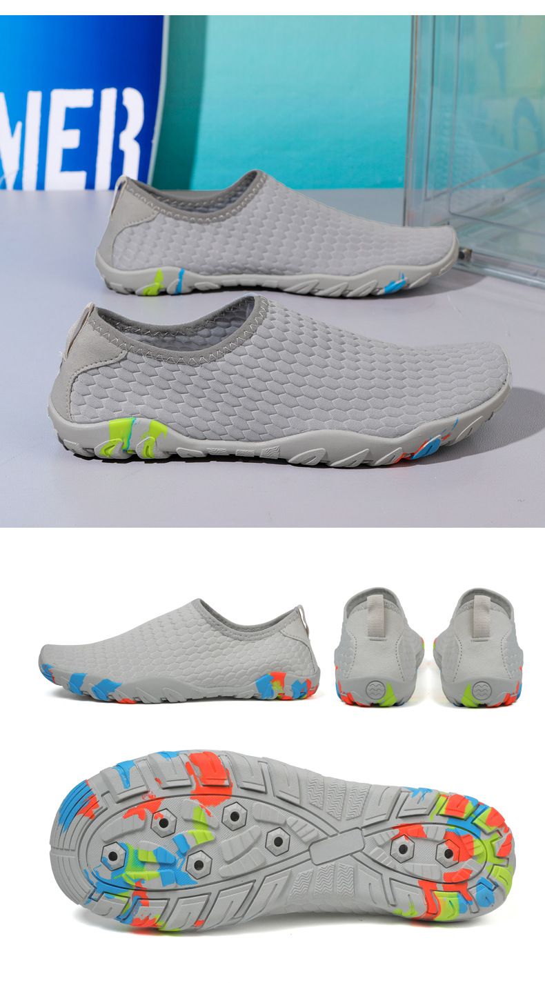Couple Swimmin Men Thick Soft Sole Snorkelin Women Beach Divin Raftin Wadin Shoes Quick-Dry Non-Slip Stream_voghion.com