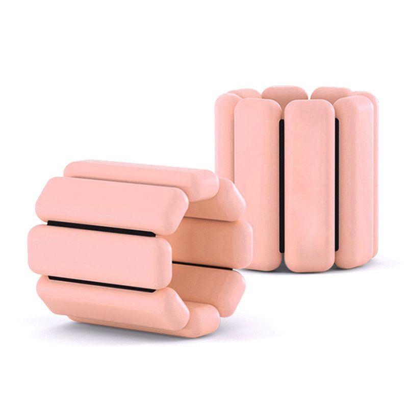 Bracelet lesté en silicone d'une livre pour exercices de poids, poignet, course à pied, anneau de gravité, bracelet de cheville invisible_voghion.com