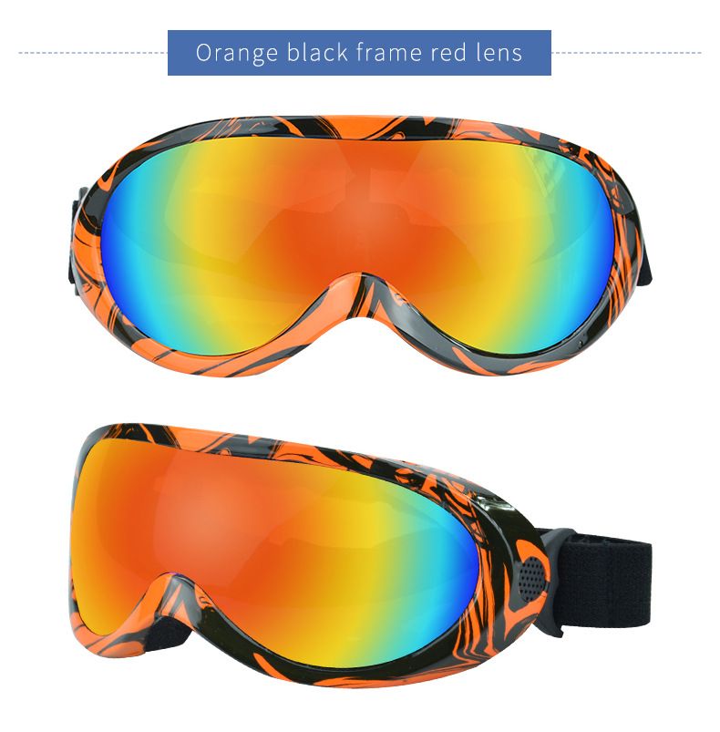 Adult single-layer ski with REVO coating for UV protection and snow blind skiing goggles_voghion.com