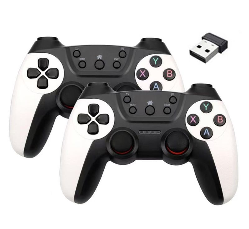 Gamepad wireless 2.4G uno a due per PC/TV/P3 Set-Top ******Gamepad universale_voghion.com