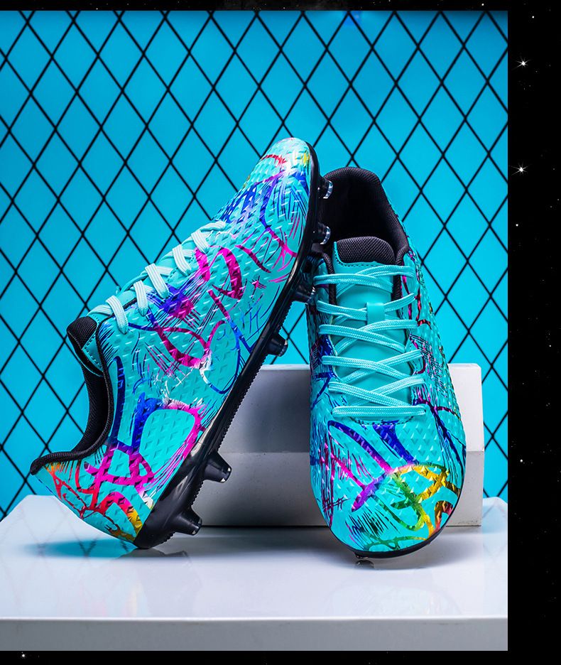 Ghete de fotbal TF Broken Nails, model low-top, noi, pantofi de antrenament profesionali pentru studenți_voghion.com