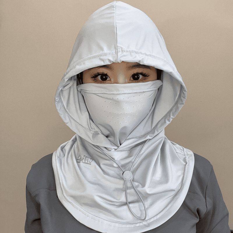 LazyZoom Summer Ice Sik - Mascarilla para colgar en las orejas para hombre y mujer, parasol facial con protección UV, polaina para el cuello para ciclismo, pesca y..._voghion.com