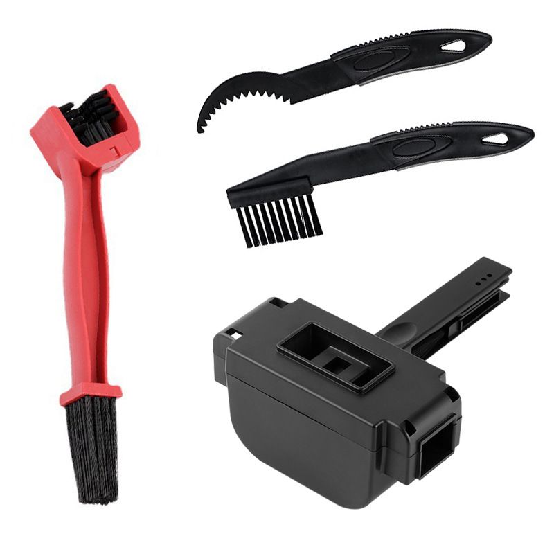 Kit de nettoyage de brosse de chaîne de lave-chaîne de vélo brosse de nettoyage de chaîne de moto outil de nettoyage de chaîne multifonction_voghion.com