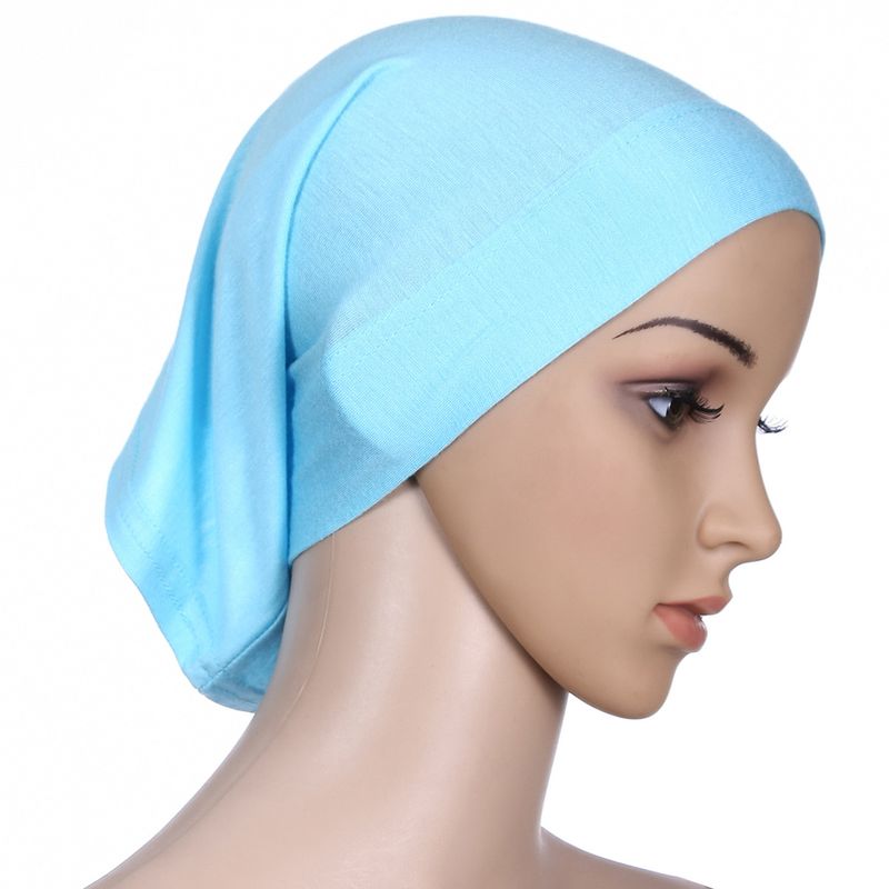 Unisex cap-skjerf dekket med mercerisert bomullsstoff_voghion.com