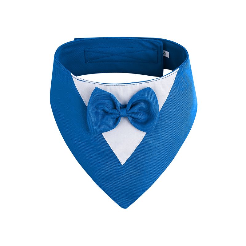 Nouveau costume écharpe triangle nœud bavoir collier pour animaux de compagnie vêtements pour chien_voghion.com