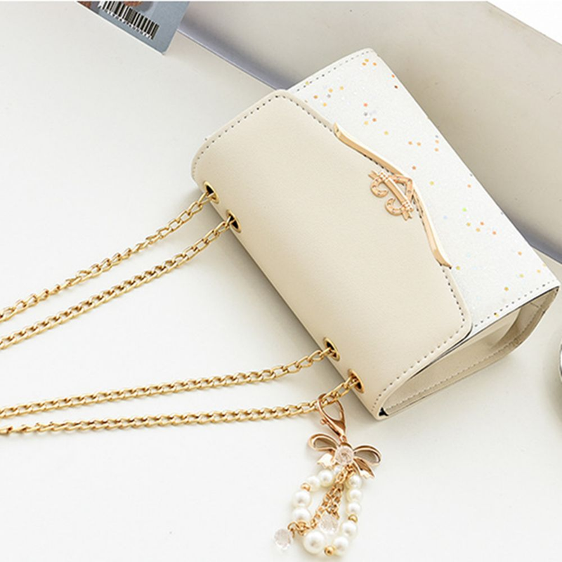 Rhinestone handväska för kvinnor Väska Diamonds Axelväska Handväska Dam Kvinnlig Crossbody-väska Shining Messenger Clutch-väskor Fyrkantig_voghion.com
