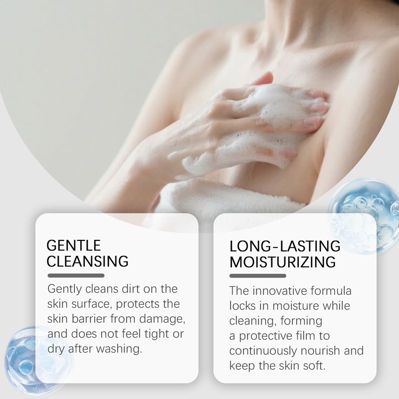 Nourishing Orange Fragrance Gentle Cleansing Moisturizing Body Skin Refreshing Hydrating Shower Gel_voghion.com