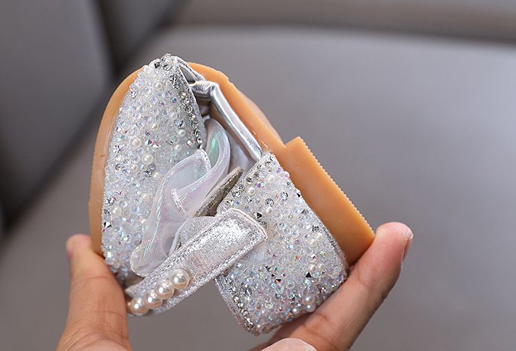 Neu Dame Mädchen Prinzessin Mädchen Baby Prinzessin Einzelnen Schuhe Dance_voghion.com