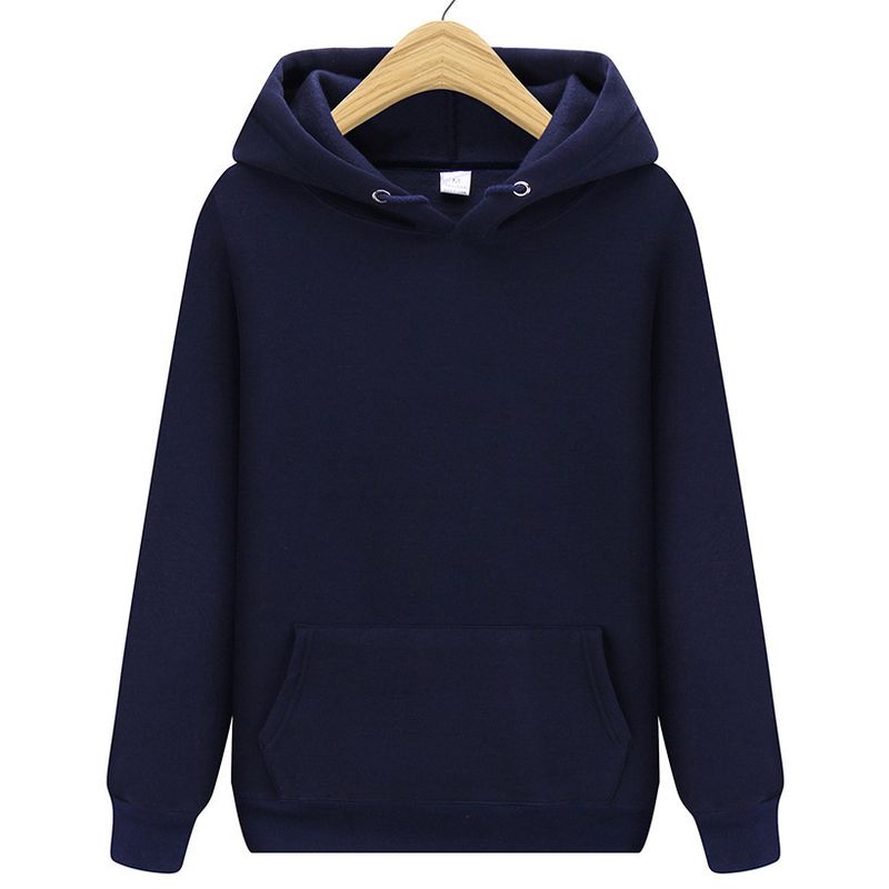 Herrenbekleidung Hersteller Frühling und Herbst Mode Einfarbig Kapuzen Sport Sweatshirts Casual Paar Pullover Sweatshirts Großhandel können Logo hinzufügen_voghion.com
