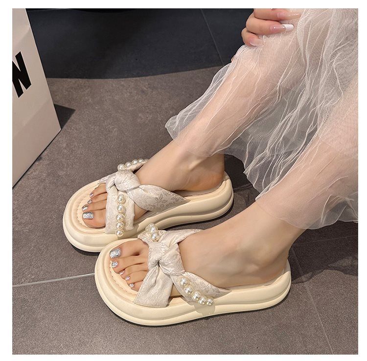 Letnie modne sandały na platformie na plażę i na zewnątrz 2025 r._voghion.com