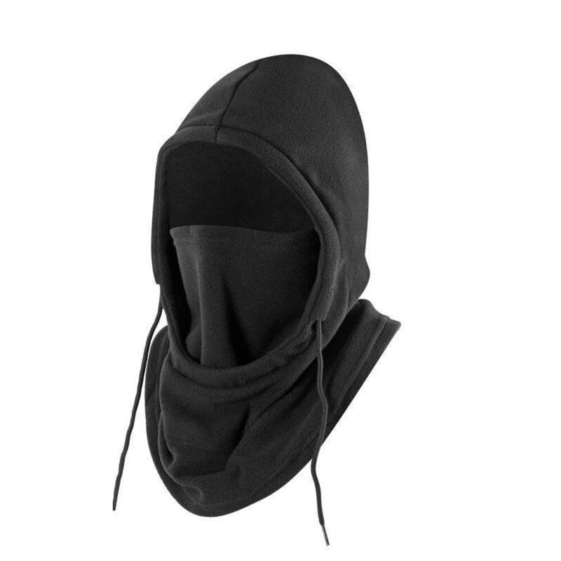 Gorro de invierno para bicicleta eléctrica, máscara cortavientos, tres en uno, protección para los oídos y el frío, calentador de cuello y cubrecabezas térmico grueso._voghion.com