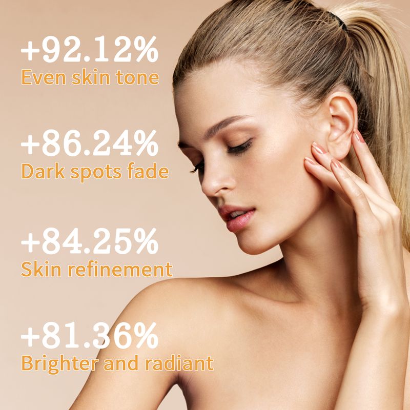 EELHOE Ginger Vitamin C Facial Essence Reduces Dark Spots, Fine Lines, Contracts Pores, Brightens Skin Tone, Moisturizes And Moisturizes_voghion.com