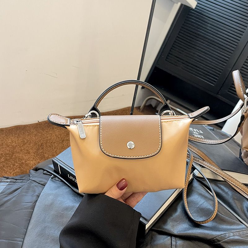 Sac à main mini Xiang Dumpling en forme de dragon français, léger et luxueux, sac à bandoulière en nylon à une épaule_voghion.com