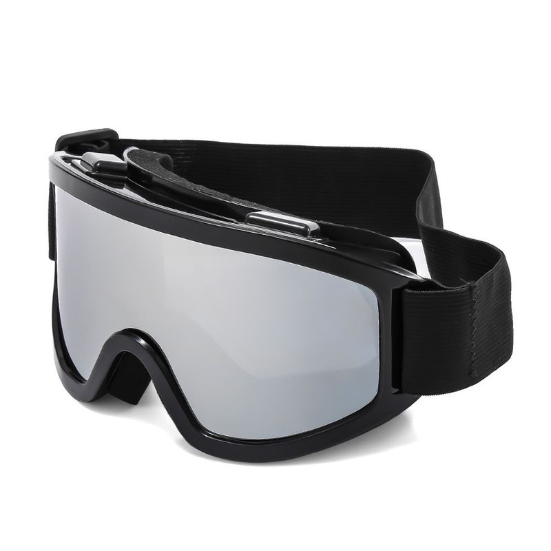 New Double-Layer Anti-Fog Mountaineering Ski Goggles Outdoor Large Frame Windproof Sandproof Colorful Polarized Sports_voghion.com