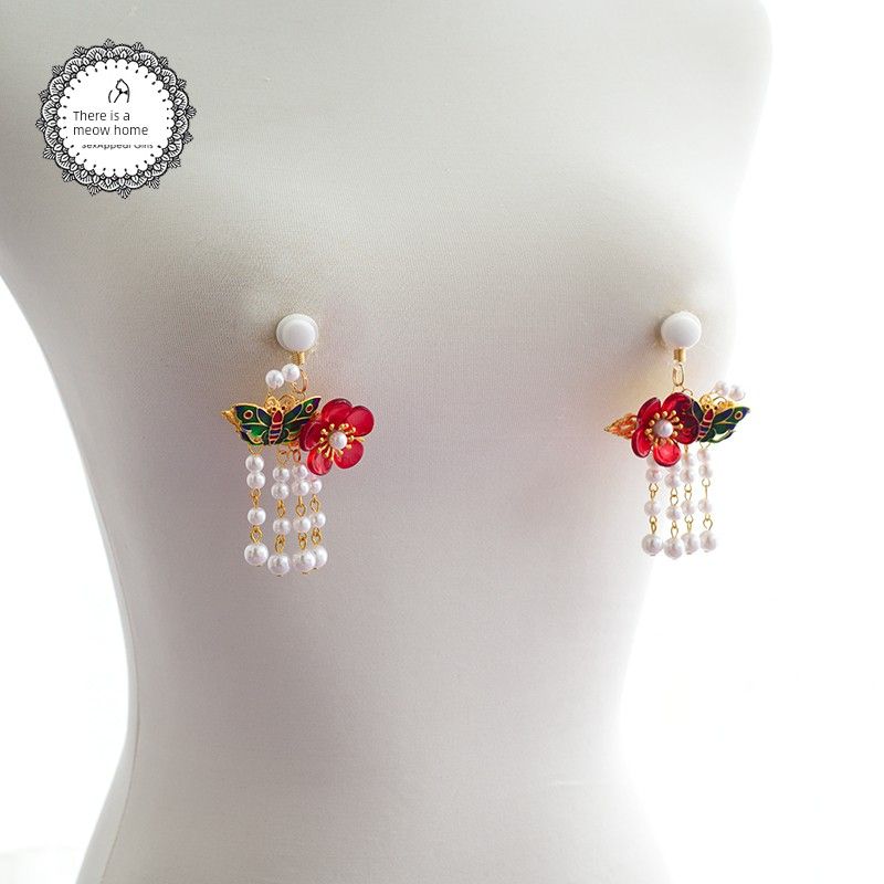 Collier intime Smsexy, vêtements de sortie, style ancien Han chinois, accessoires de fée, chaînes de corps, Mei, femme_voghion.com