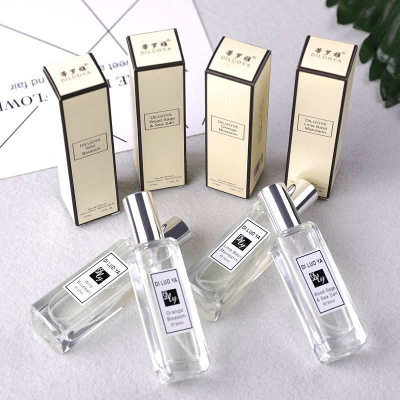 Guangshun French Small Group Blue Campanula Women's perfume Set Persistent Fresh Fragrance Students_voghion.com
