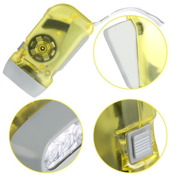 Elektrische Taschenlampe mit manueller Kurbel für den Außenbereich, für den Haushalt, Camping, leistungsstarkes Sicherheitswerkzeug für Notbeleuchtung_voghion.com