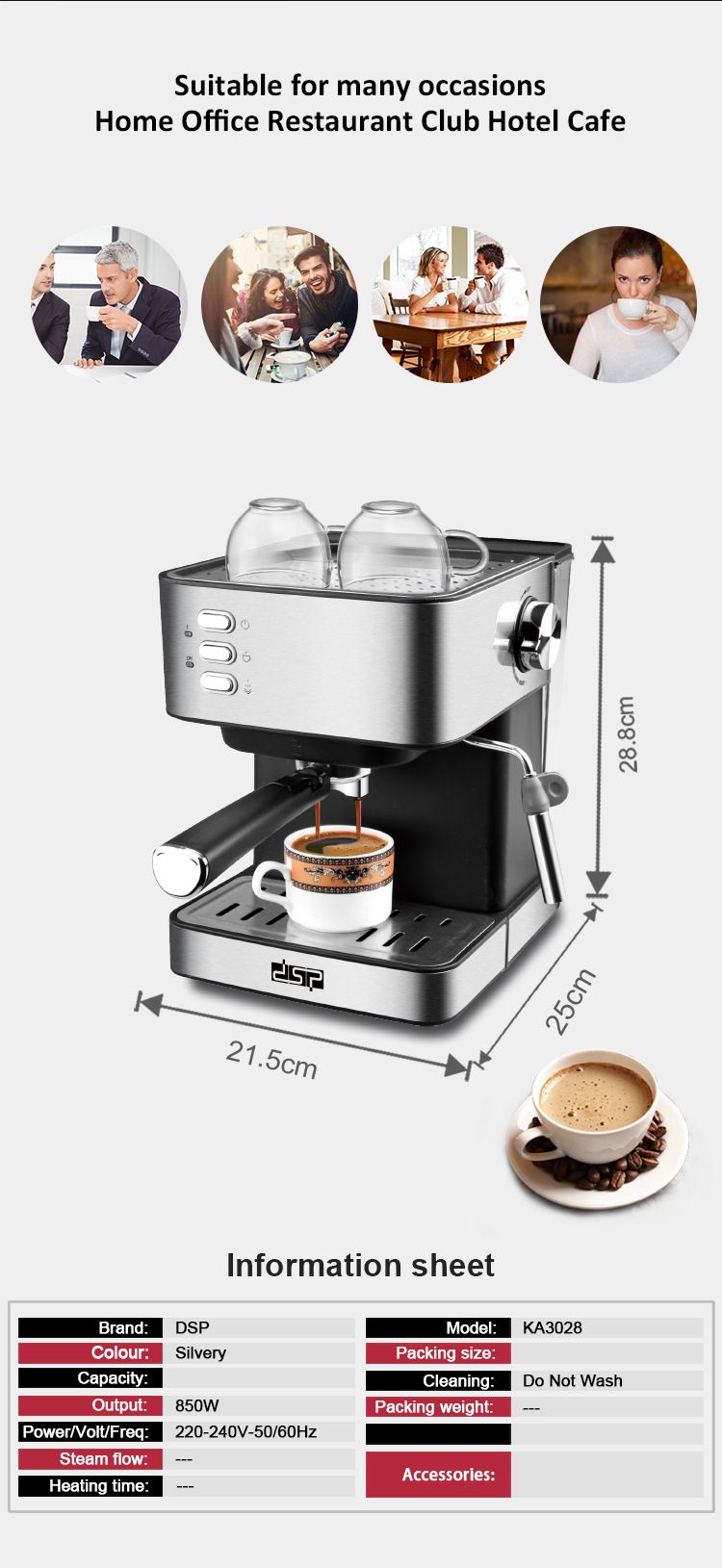 Hochwertige manuelle Kaffeemühle – tragbare Handkurbel-Kaffeemühle für Espresso, French Press, Pour Over und türkischen Kaffee –_voghion.com
