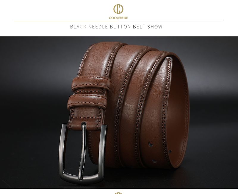 HOT Nei Moud Männer Echt Designer Riemen fir Männer Nagelschnalle mat Liederriemen Geschäftskleed Männer Riemen HQ091_voghion.com