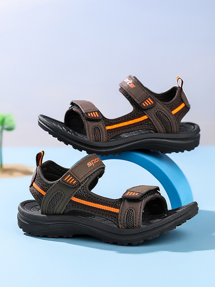 Mother&Kids Children's sandals Boys lightweight soft soled large children and girls casual beach shoes_voghion.com