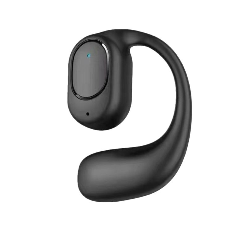 Gli auricolari Bluetooth wireless aperti non si adattano all'orecchio, stile appeso su un solo lato che può essere indossato a lungo_voghion.com