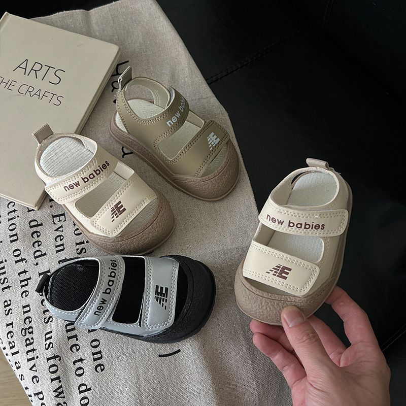 Boys' Closed-Toe Sandals 2025 Summer New Children's Soft Sole Beach Girls' Sports Shoes For Toddlers And Kids_voghion.com