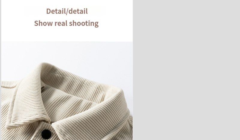 Frühling Herbst Neue Cord-Arbeitskleidung Reversjacke für Männer, lässiger Trendmantel für Jugendliche, stilvolle und vielseitige Oberbekleidung_voghion.com