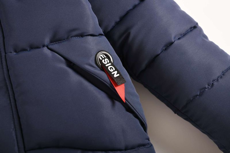 European And American New Winter Boys' Cotton Coats For Children's Middle And Large Children With Hoods, Plush And Thickened Warm Cotton Coats_voghion.com