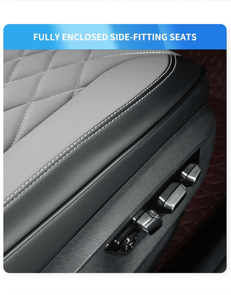 SEAMETAL Car Cover Full-Wrapped Cushion Wear-Resistant Anti Scratch Auto Seat Protector Universal For Sedan Suv_voghion.com