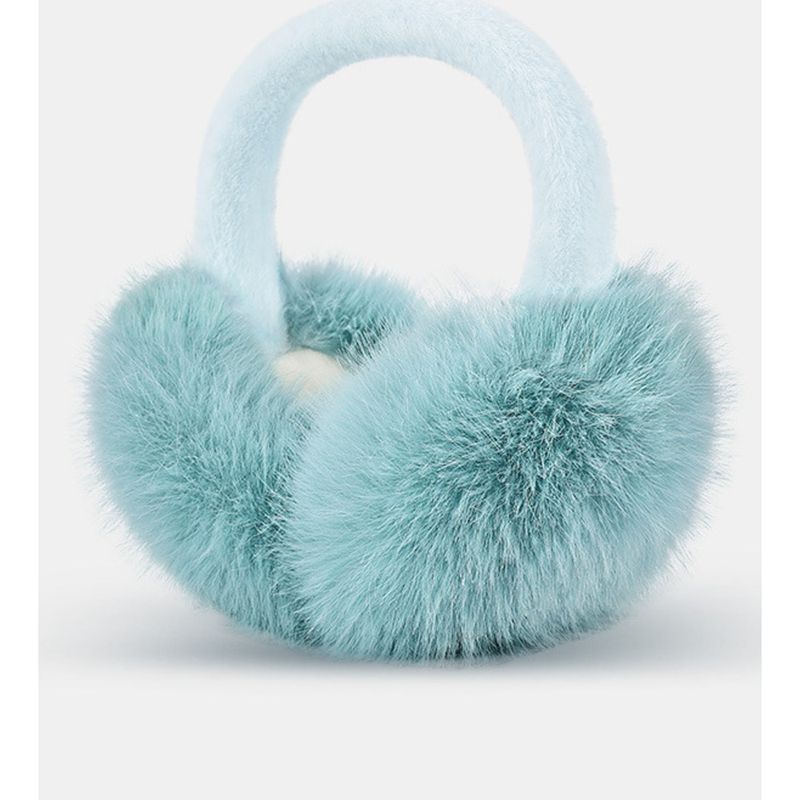 Chaussettes chaudes d'automne et d'hiver pour étudiantes, cache-oreilles mignons et chauds pour les trajets domicile-travail, cache-oreilles en peluche imperméables et chauds._voghion.com