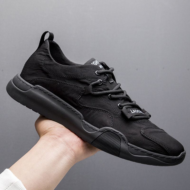 Plus Size Casual Spring New Leichte atmungsaktive Laufschuhe koreanische Mode Sportschuhe für Männer_voghion.com