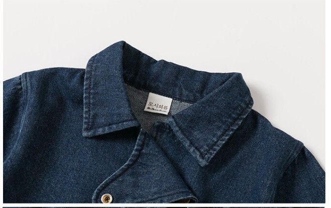 Mädchen Denim Anzug Herbst Neue Kinder T-Shirt Weste Weite Beinhose Dreiteiliger Anzug Weibliches Baby Koreanische Herbstkleidung_voghion.com