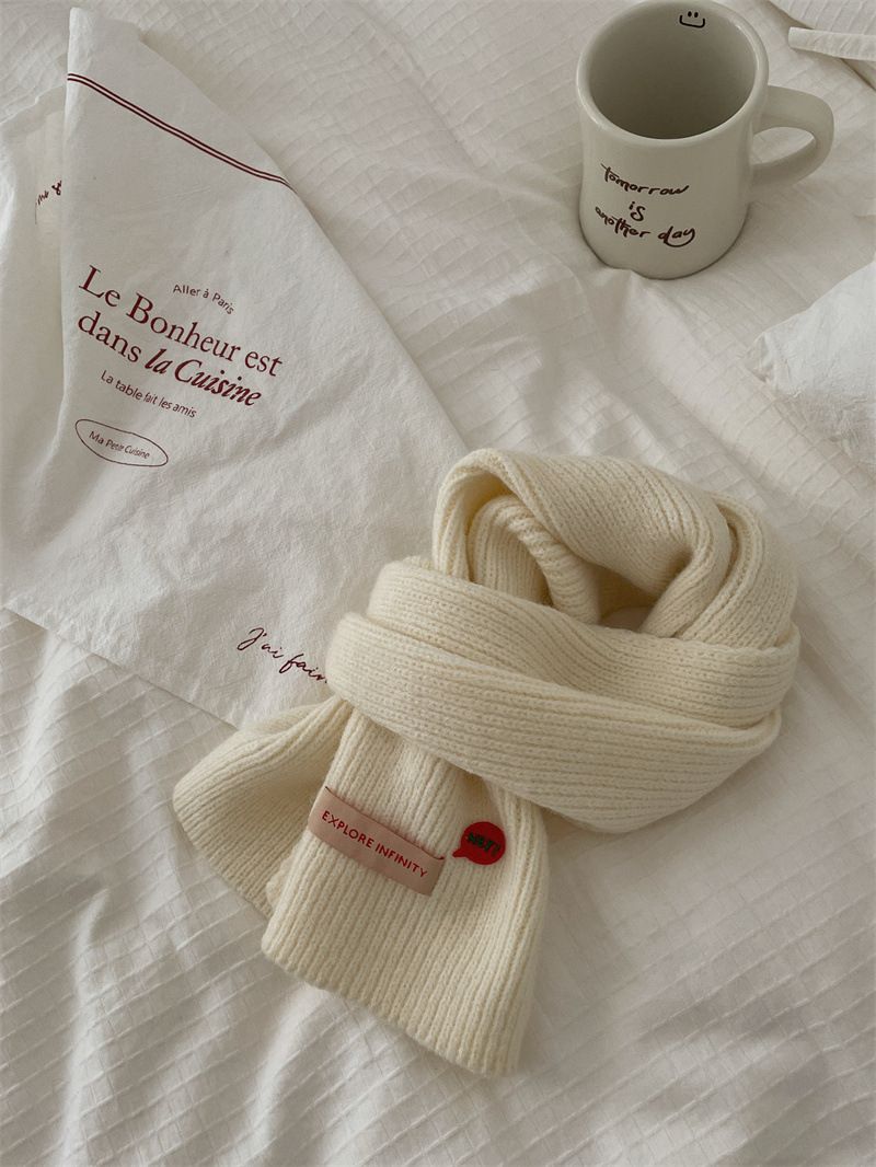 Sciarpe per bambini Moda invernale Instagram Bavaglini lavorati a maglia per bambini e bambine_voghion.com