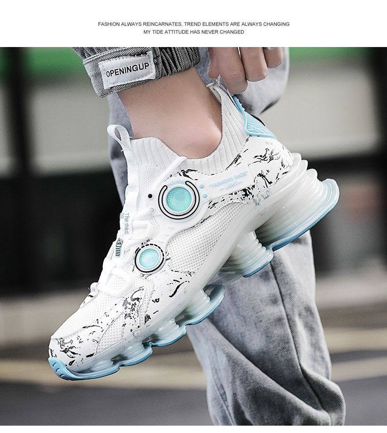 Autumn New Men's Shoes, Sharp Edged Shoes, Sports Shoes, Casual Shoes, Plus Size Trendy Shoes_voghion.com