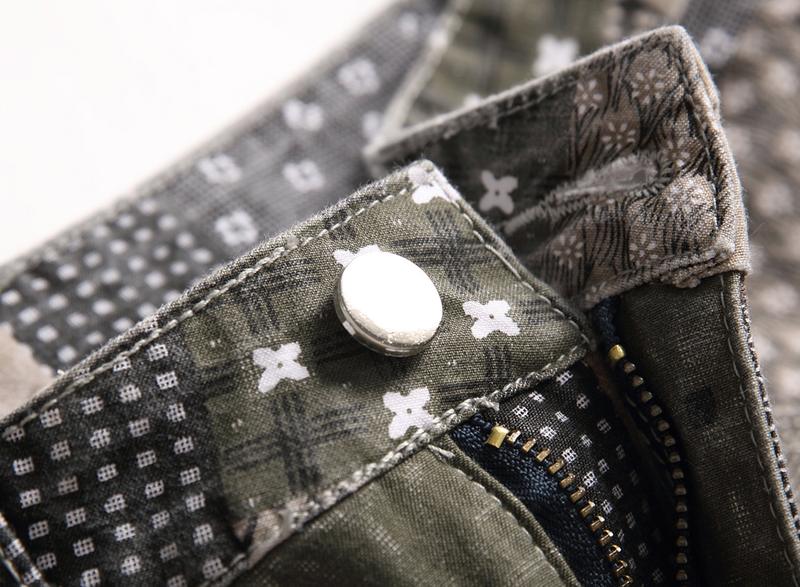 3D Jeans For Foreign Trade In Europe And America, With A Slim Fit And Elastic Small Straight Tube, Cotton Elastic Printing, Versatile And Minimalist_voghion.com