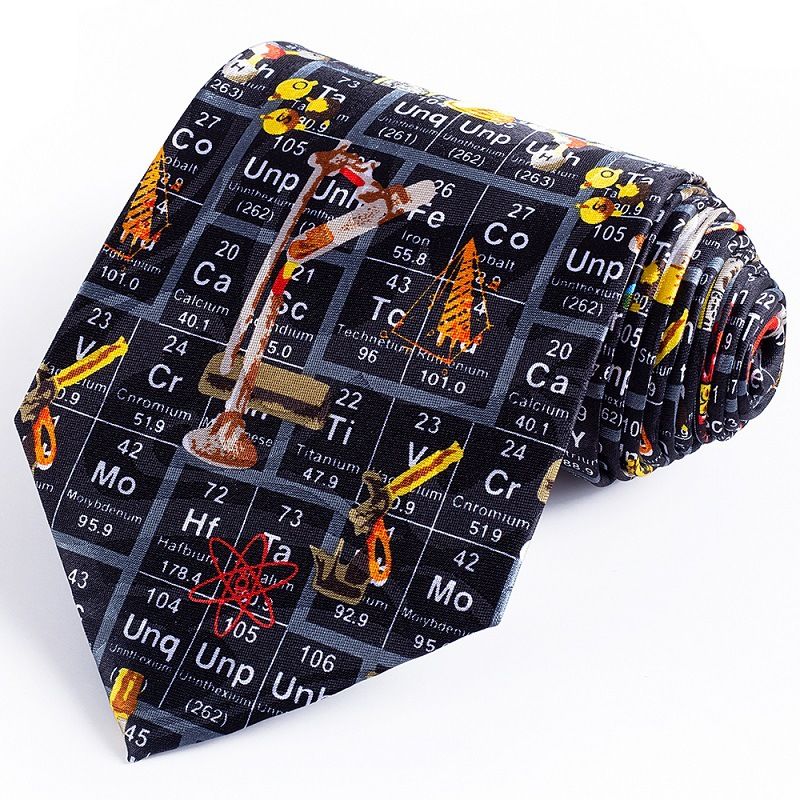 Fashion Creative Polyester 10cm Printed Wide Animal Theme Professional Tie_voghion.com