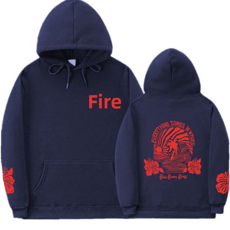 Felpa con cappuccio EVERYTHING COMESIN WAVES CHASING SUNS ETS_voghion.com