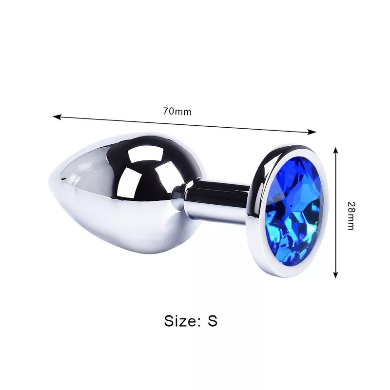 Anaal Plug Seksspeeltjes Mini Ronde Vormige Metalen Roestvrij Gladde Stalen Butt Kleine Staart Vrouwelijke/Mannelijke Dildo Intieme Goederen_voghion.com