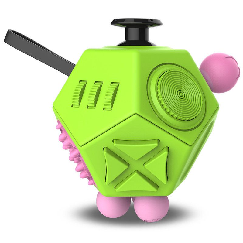 Stress Relief Toys Decompression Rubik's Cube 2nd Generation 12 Sided Educational Decompression Toy Foreign Trade Creative Decompression Rubik's Cube_voghion.com